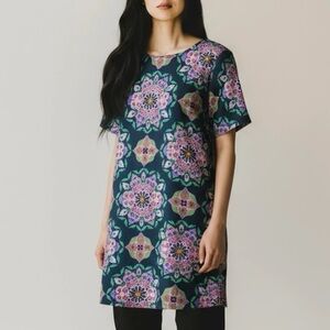 J Crew Geometric Medallion Dress size 12